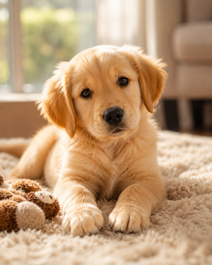 When He Was Still a Little Puppy