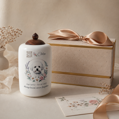 The Soul Keeper™ Watercolor Pet Urn