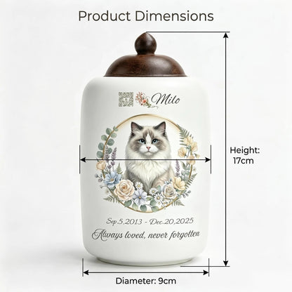 The Soul Keeper™ Watercolor Pet Urn